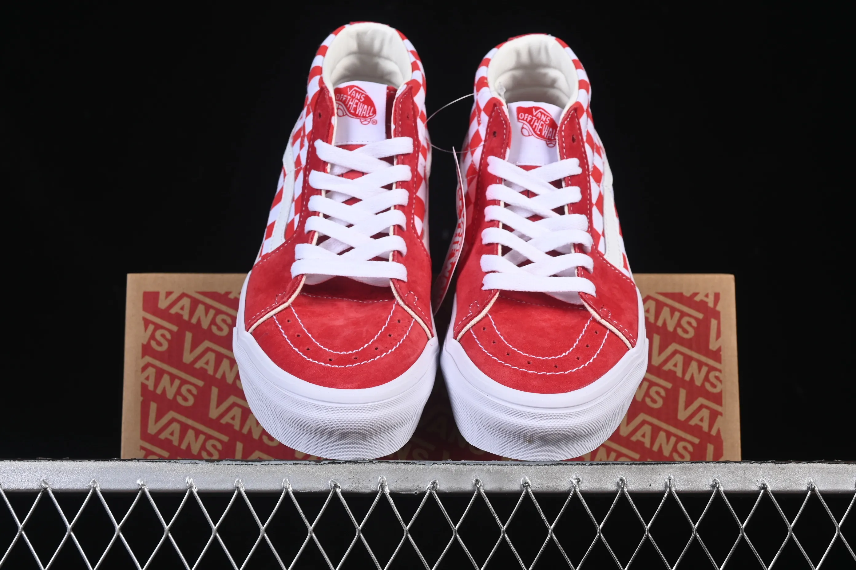 All categories Vans Vans series Vans Mid Vans Sk8-Mid Vans Zhongbang casual skateboard shoes VN0A5JMFBRC